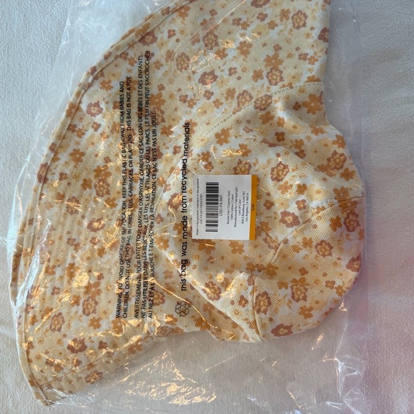 Lack‎ of Color Floral Sun Hat S/M Wide Brim Beach Resort Vacation Chic NWT